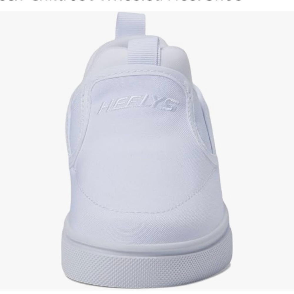 Heelys Unisex-Child J3t Wheeled Heel Shoe - White - Picture 6 of 7
